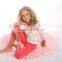 Latest fancy girls tops high fashion printed design girls tops