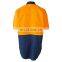 Men's Reflective Safety cotton High Visibility Short Sleeve shirt