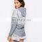 Custom wholesale fashion windbreaker jackets women 2016