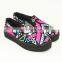 Wholesale cheaper shoes women canvas injection shoes