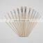 14-Piece Long Handle Bristle Hair Artist Paint Brush Set in Nylon Bag