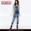Classic Design Functional Pockets Adjustable Buckle Straps Slim Fit Overalls