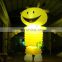 Event or party sun shaped inflatable advertising figures led inflatable cartoon with light