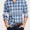 Good quality office wear check shirts for men