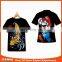 Group events wear black cheap fashionable t-shirt