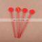 Factory plastic custom flavored coffee stirrers/drink stirrers