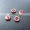 imitation learther polyester buttons/horn imitation resin buttons