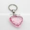 New Arrive Best quality Pure Blue Crystal gifts souvenirs crystal heart key