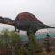 Man-made artificial Animatronic dinosaur costume