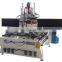 4*8 Italy HSD boring unit and boring head with saw ATC milling woodworking engraving auto tool change router