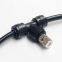 0.2 0.3mm Low pressure push in slip lock fittings mist fogging spray nozzles
