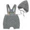 New Baby Bodysuits Autumn Solid Knitted Newborn Sleeveless Onesie Cutout Winter Outerwear Toddler Infant Suspender Jumpsuits
