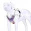 Wholesale fashion gradient double-layer reflective easy walk dog safety strap harness