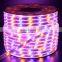 multicolor outdoor waterproof application 100m per roll Led strip light 220v