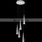 Max 5W Pendant Light Modern Chrome Chandeliers Ceiling Lighting Fixture for LED Metal Living Room/Bedroom/Dining Room/Kitchen