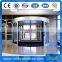Automatic sensor revolving door for hotel building