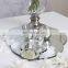 13 inch clear glass plate for wedding decoration
