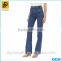 Latest Style Wholesale Custom Fashion Women Trousers Washed Tight Jeans