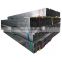 black annealed galvanized hollow section square/rectangular steel pipe price