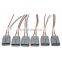 6PCS Ignition Coil Pack Wiring Connectors Pigtails for Nissan 300zx z32 Infiniti