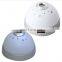 Battery operated 7 colors changed star sky master projector alarm clock LED