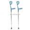 Economic type aluminum elbow crutch for disable