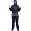 High quality black coverall disposables ISO13485 CE Approve One-Piece Suit medic protect coveral clothing