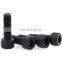Alloy steel black m12 hexagon Socket Head Bolt cylinder bolt  Din912 Grade8.8 10.9 12.9