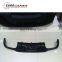 w204 carbon fibre rear diffuser spoiler for C-CLASS C63-vosreiner style