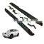 4x4 Heavy steel side step board Running board for Fortuner 2016-2019 with logo