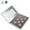 Empty shimmer eyeshadow palette container empty vegan glitter eyeshadow palette private label eyeshadow palette gold colors