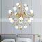 Modern Nordic Art Deco Chandelier Multi Head LED Pendant Light CE