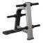 Gym Equipment Weight Lifting Plate Rack Weight Plate Rack Tree and Barbell Bar Holder Organizer Stand