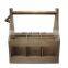 Craft Caddy Wooden Beer Carrier 6 Six Pack Bottle
