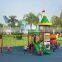 Unique children commercial plastic tubes slide equipment playground