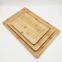 Amazon hot sell 3 pieces bamboo cutting boards for home hotel kitchen