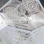 Luxury Korean White Country Laser Cut Wedding Invitations