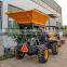 Scissor lift 4*4 Mini wheel Tractor dumper for Palm Fruit transport for mud road using
