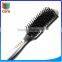 Lcd display ceramic hair straightener professional brush hair straightener comb