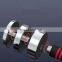 Home Gym Workout Electroplating Pure Steel dumbbell Set Adjustable Chrome Dumbbell with Foam Handles