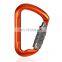 JRSGS Wholesale Customized 30 KN Carabiner Hook 7075 Aluminum Carabiner Climbing Safety Snap Hook S7112