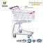 Red Wire Metal Shopping Trolley Price Classical Steel Material Shopping Trolley