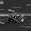 DAIWA TATULA Black Spider Super Light Carbon electric sea fishing reel Salt Water Baitcasting Fishing Reel
