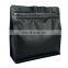250g Flat bottom Stand Up Coffee Bag Pouch with Pull Tab Zipper Degassing Valve (50 Pieces 0.5lb / 8oz)