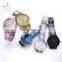 SHENGKE Casual Stylish Watch PU Leather Band Two-tone Colors Dial Strap Beauty Woman Japan Quartz Watches Gift K0121L