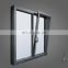 Miami approval aluminum hurricane proof high impact tilt and turn window with high quality and security