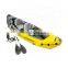 2022 Cheap Yellow Fishing Rubber Boat PVC Inflatable Kayak