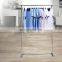 heavy duty Stainless Steel landing shoes tower standing vertical clothes drying rack trolley