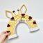 New Ideal Giraffe Macrame Wall Hanging Cheap Wholesale Animal Rainbow Nursery Decor , Baby Room Decor