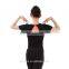 Comfortable Short Sleeve Fabric Yoga Wear (9410)